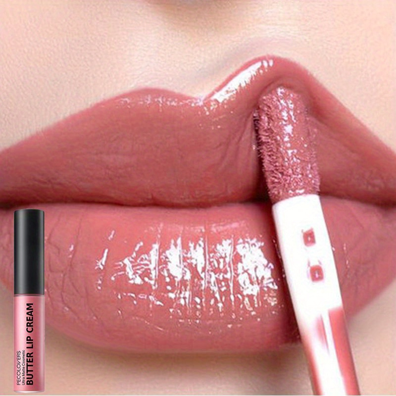 Nude Lip Gloss Waterproof Matt - Matte Velvet Lip Tint Long Lasting 评论和价格