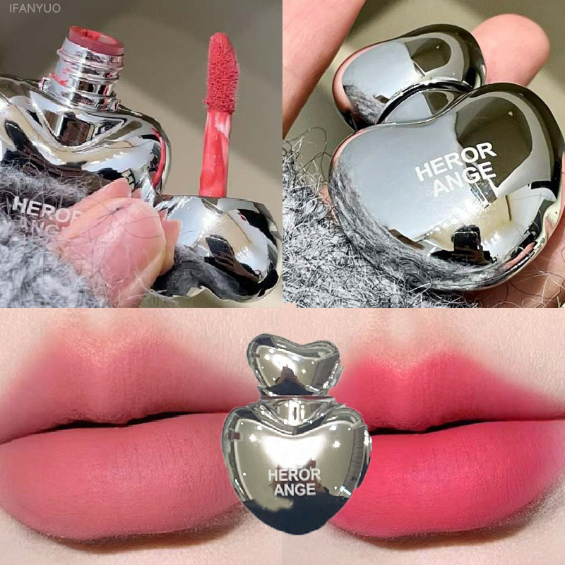 Peach Heart Silky Matte Lipsti - Matte Velvet Lip Tint Long Lasting 评论和价格
