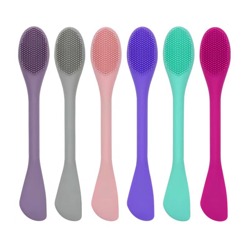 1PC Double Headed Silicone Fac - Silicone Face Scrubber Electric 评论和价格