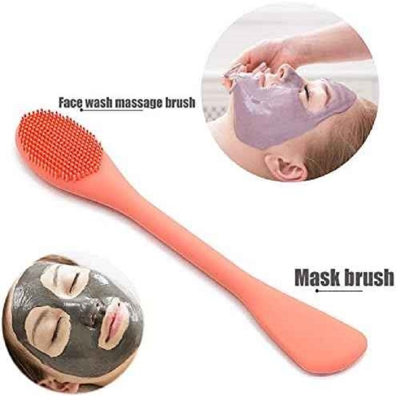1PC Double Headed Silicone Fac - Silicone Face Scrubber Electric 评论和价格