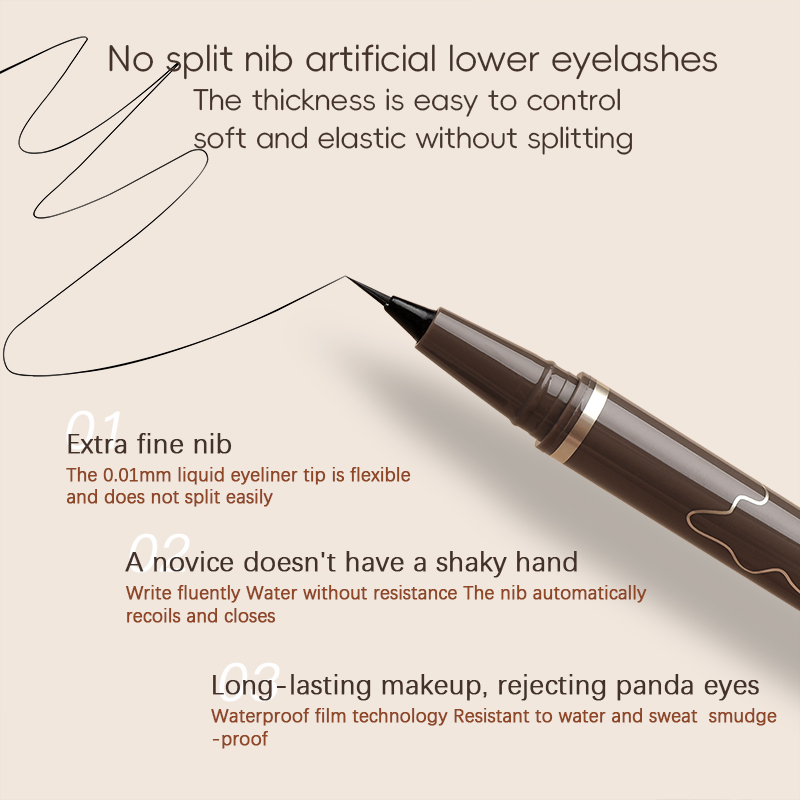Smooth Very Fine Eyeliner Pen  - Waterproof Liquid Eyeliner Pen 评论和价格