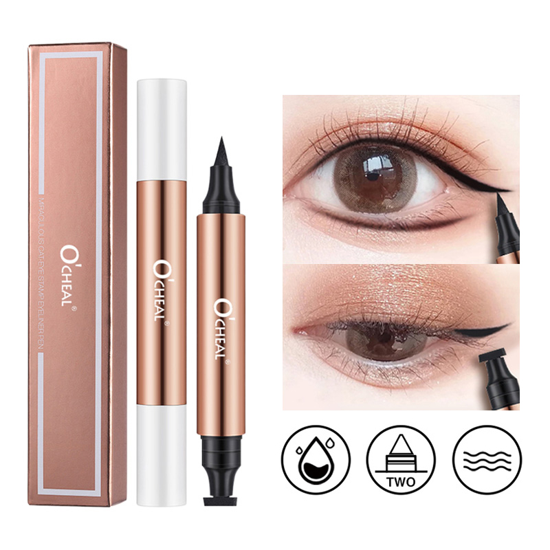 O'CHEAL Eyeliner Stamp Black L - Waterproof Liquid Eyeliner Pen 评论和价格