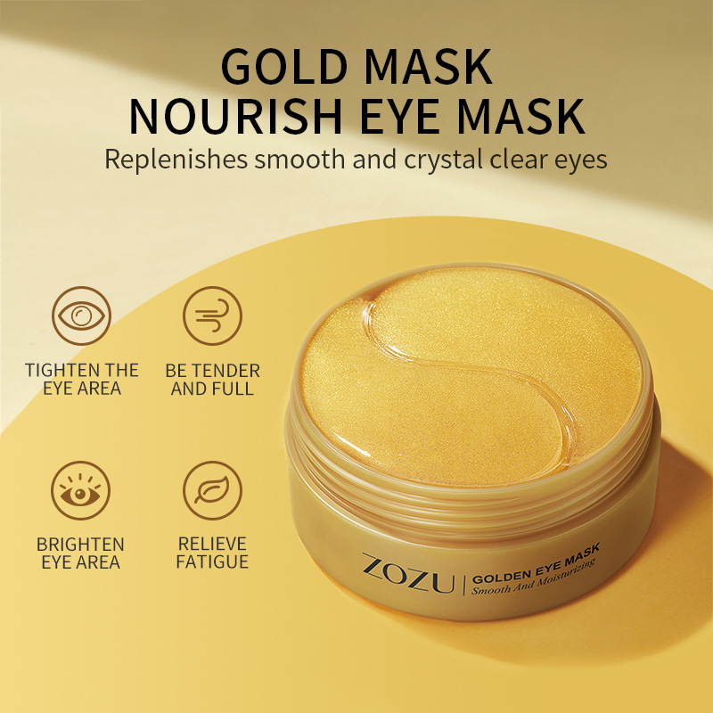 60pcs Golden Collagen Avocado  - Collagen Under Eye Patches 评论和价格