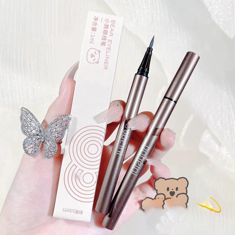 Bear Liquid Eyeliner Gel Pen W - Waterproof Liquid Eyeliner Pen 评论和价格