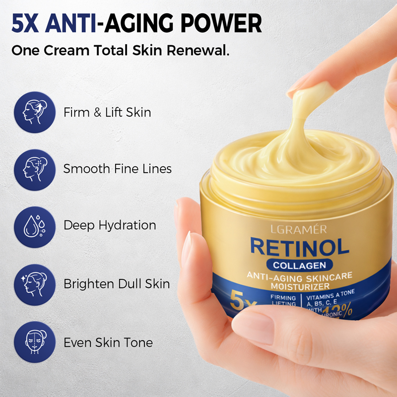 Retinol Face Cream Moisturizin - Retinol Anti Wrinkle Cream 评论和价格