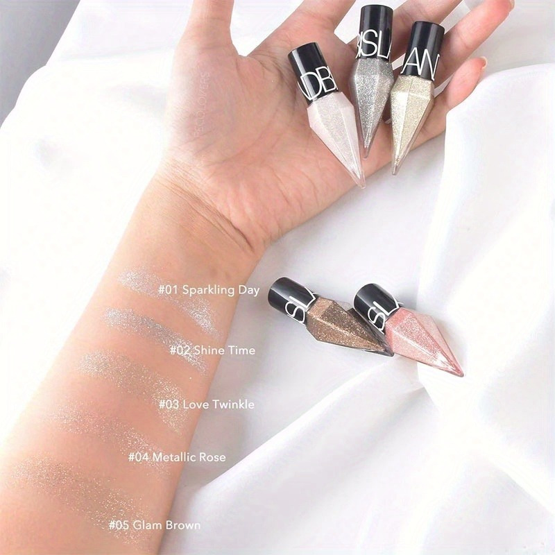 Pearlescent Glitter Diamond Li - Waterproof Liquid Eyeliner Pen 评论和价格