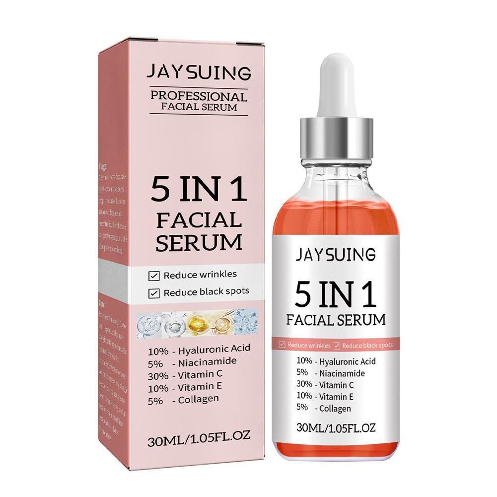 5-in-1 Vitamin C & Hyaluronic  - Hyaluronic Acid Facial Serum 评论和价格