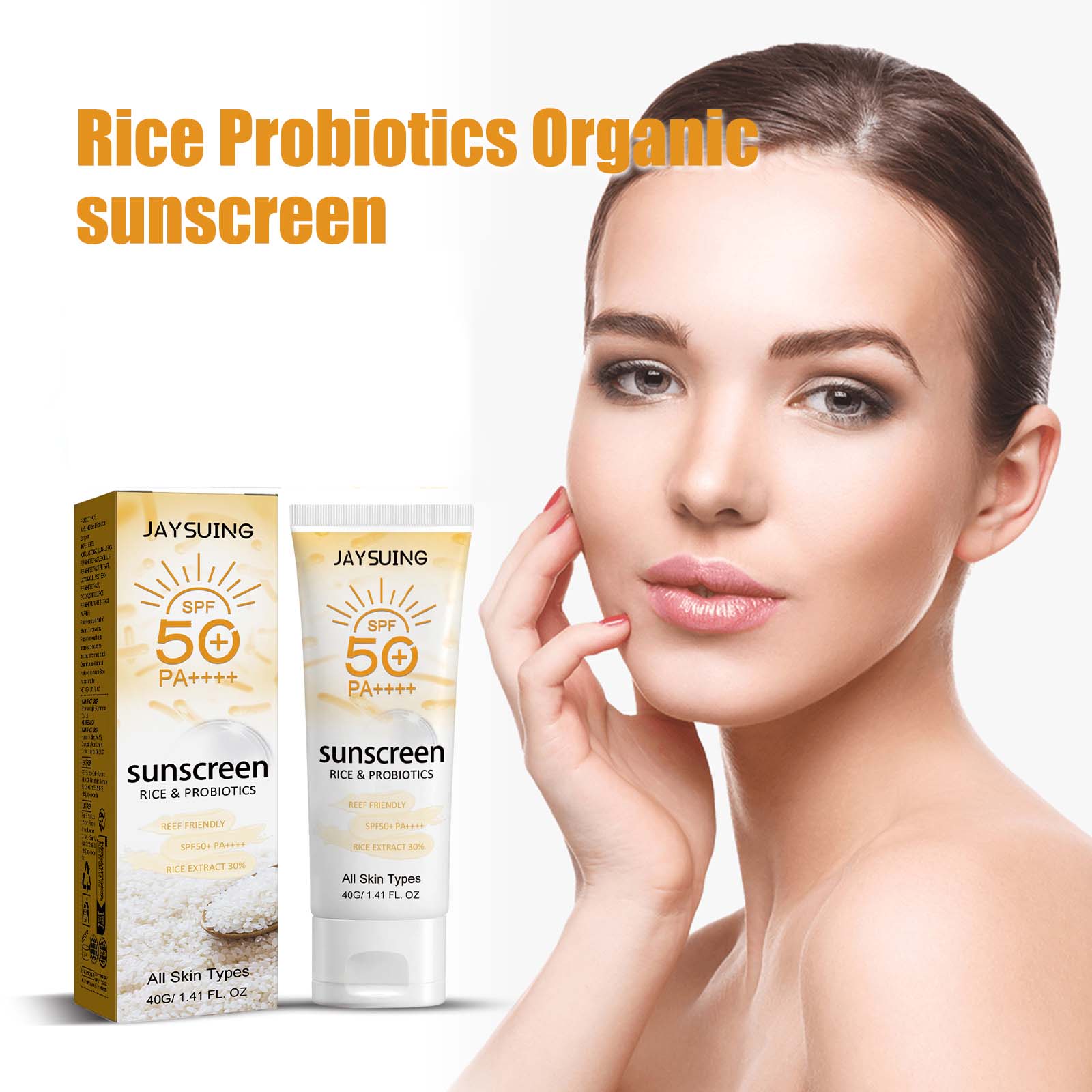 Probiotic Organic Rice Sunscre - Spf 50 Waterproof Sunscreen 评论和价格