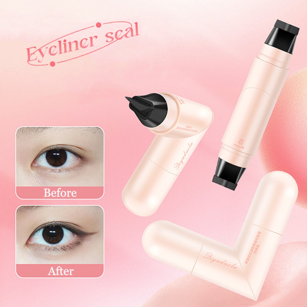 2pcs Matte Rotatable Eyeliner  - Waterproof Liquid Eyeliner Pen 评论和价格