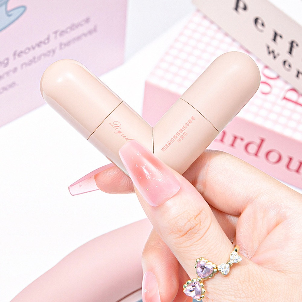 2pcs Matte Rotatable Eyeliner  - Waterproof Liquid Eyeliner Pen 评论和价格