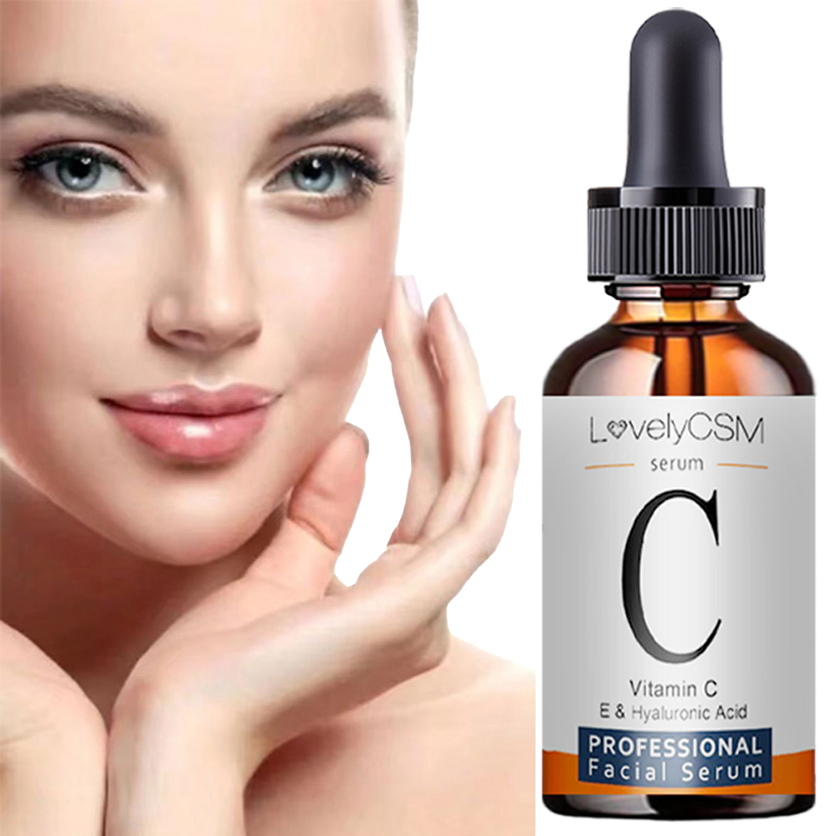 Facial Serum Vitamin C Liquid  - Hyaluronic Acid Facial Serum 评论和价格