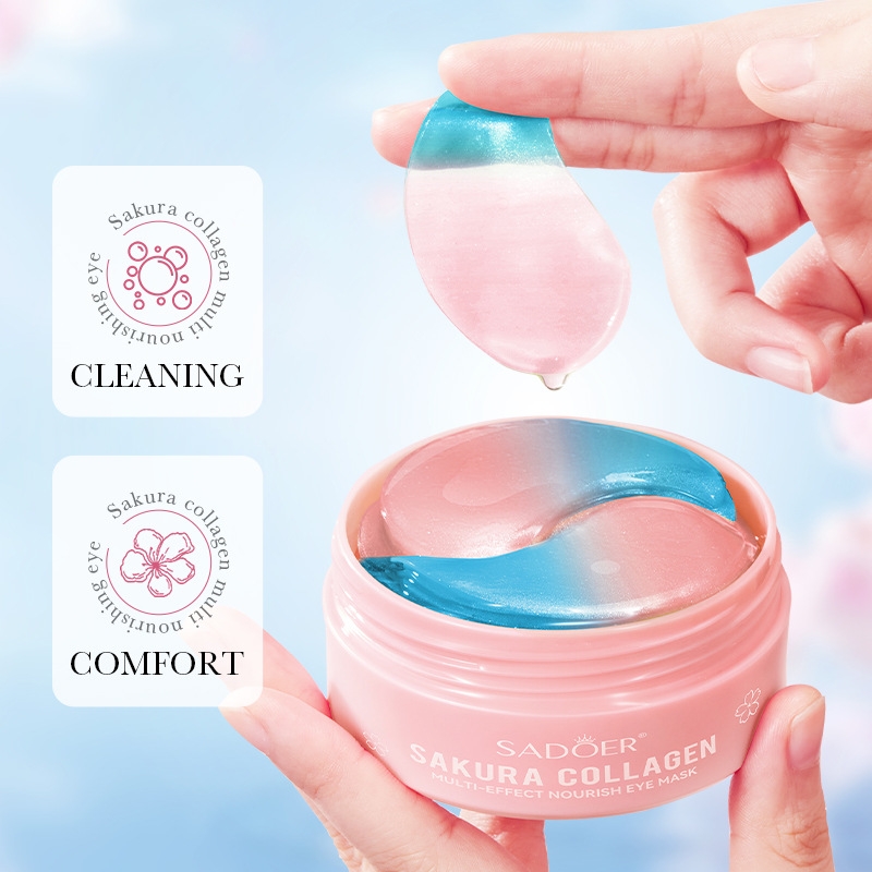 60Pcs Sakura Collagen Multi-Ef - Collagen Under Eye Patches 评论和价格